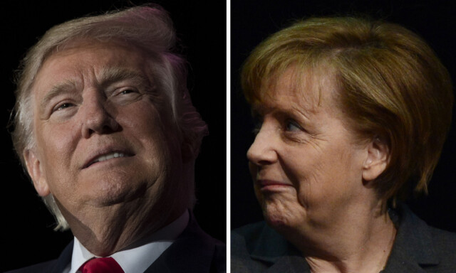 Fredag møtes Merkel og Trump for første gang: - Kommer de til å bli gode venner? Sannsynligvis ikke